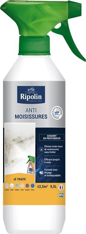 Anti-Moisissure - Incolore - Ripolin - 0,5L