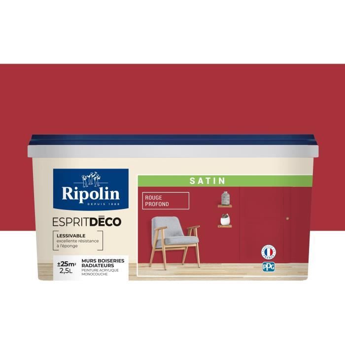 RIPOLIN - ESPRIT DECO RGE PROFOND - SATIN - 2.5L