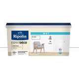 RIPOLIN ESPRIT DECO  BLANC MAT 2.5L