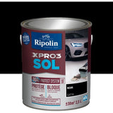 Peinture sol - RIPOLIN - Noir - Mat - 2,5L