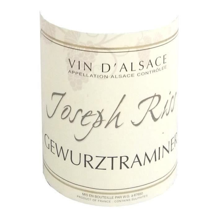 Joseph Riss Gewurztraminer - Vin blanc d'Alsace 2023