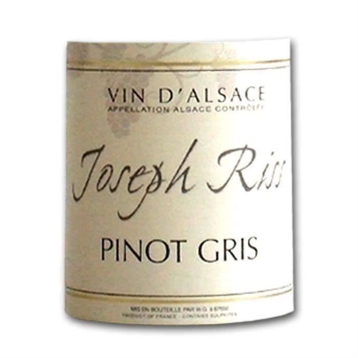 Joseph Riss Pinot Gris - Vin blanc d'Alsace 2023