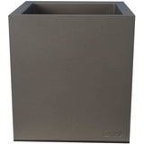 Bac a fleurs - RIVIERA - Granit - 29,5x29,5x33,5 cm - Gris