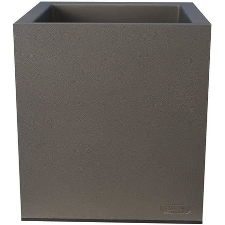 Bac ŕ fleurs - RIVIERA - Granit - 29,5x29,5x33,5 cm - Gris