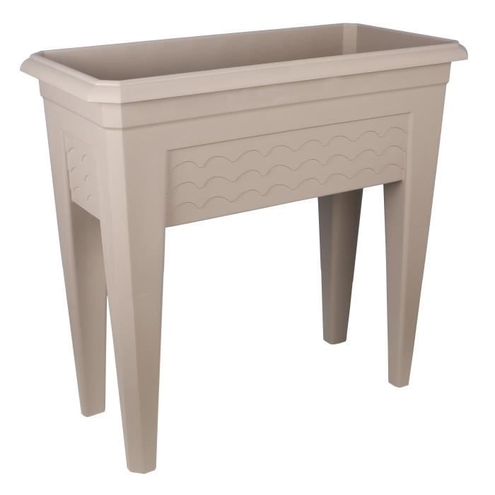 RIVIERA Table de culture Izigarden 80 - Taupe