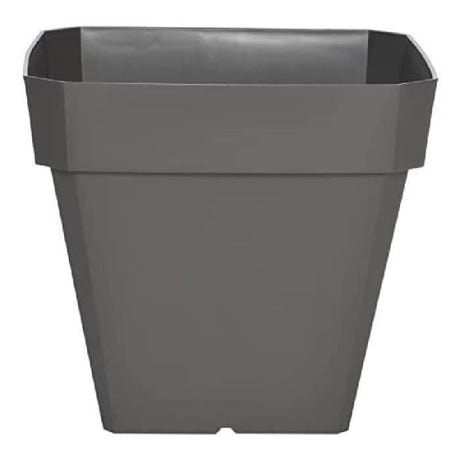 Pot de fleurs - RIVIERA - Soleilla - Carré - 40 x 40 cm - Gris pailleté