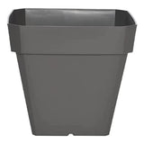 Pot de fleurs - RIVIERA - Soleilla - Carré - 40 x 40 cm - Gris pailleté