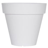 Pot de fleurs - RIVIERA - Soleilla rond - 49 x 45cm - Blanc
