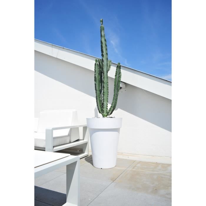 RIVIERA Pot Soleilla haut - 53 cm - Blanc