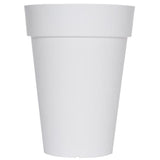 Pot de fleurs - RIVIERA - Soleilla haut - H65 x D49 cm - Blanc