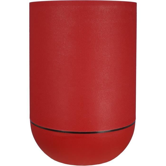 Pot de fleurs - RIVIERA - Granit Tulipe - D40 H57 cm - 28 L - Rouge