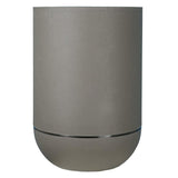 Pot de fleurs - RIVIERA - Granit Tulipe - D40 H57 cm - Gris