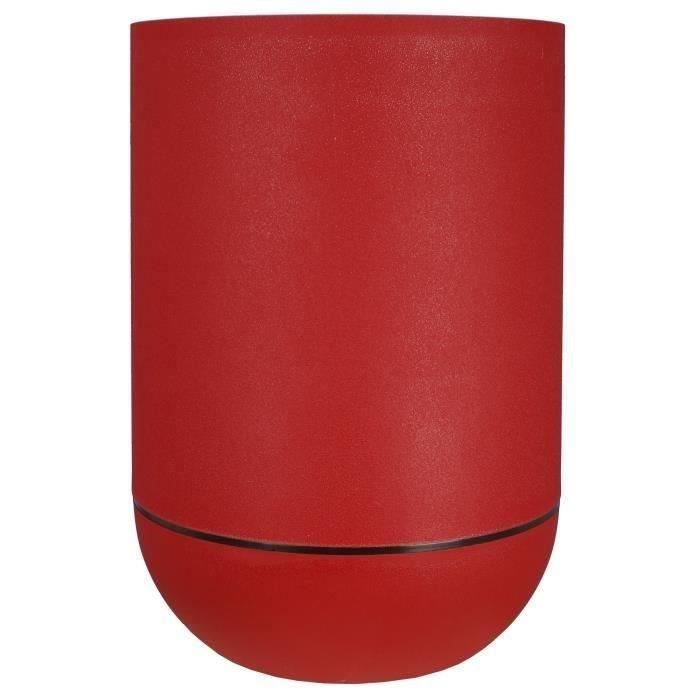 Bac a fleurs - RISS - RIVIERA GRANIT TULIPE - Plastique - Diametre 50 cm - Rouge