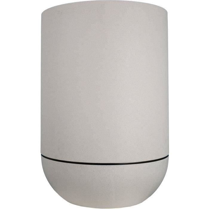Bac a fleurs - RIVIERA - GRANIT TULIPE - Plastique - D50 x H71 cm - Stone