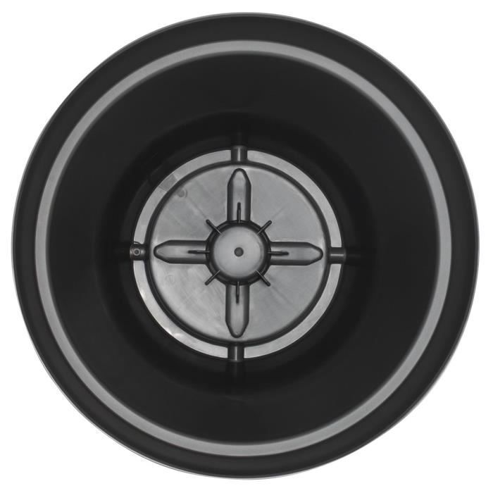 Pot de fleurs - RIVIERA - SOLEILLA Rond - Ø 49 x H 44,8 cm - Gris