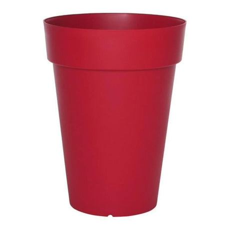 Pot de fleurs - RIVIERA - Soleilla Rond - Ř 39 x 52 cm - Rouge
