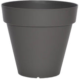 Pot de fleurs - RIVIERA - Soleilla Rond - Ř 59 x 53,6 cm - Gris pailleté