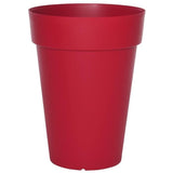 Pot de fleurs - RIVIERA - Soleilla - Rond - Ø 50 x 66 cm - Rouge