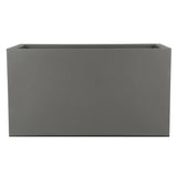 Bac a fleurs - RIVIERA - Granit - 80x40 cm - Gris