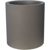 Bac a fleurs - RIVIERA - Granit rond - D39x 43cm - Gris