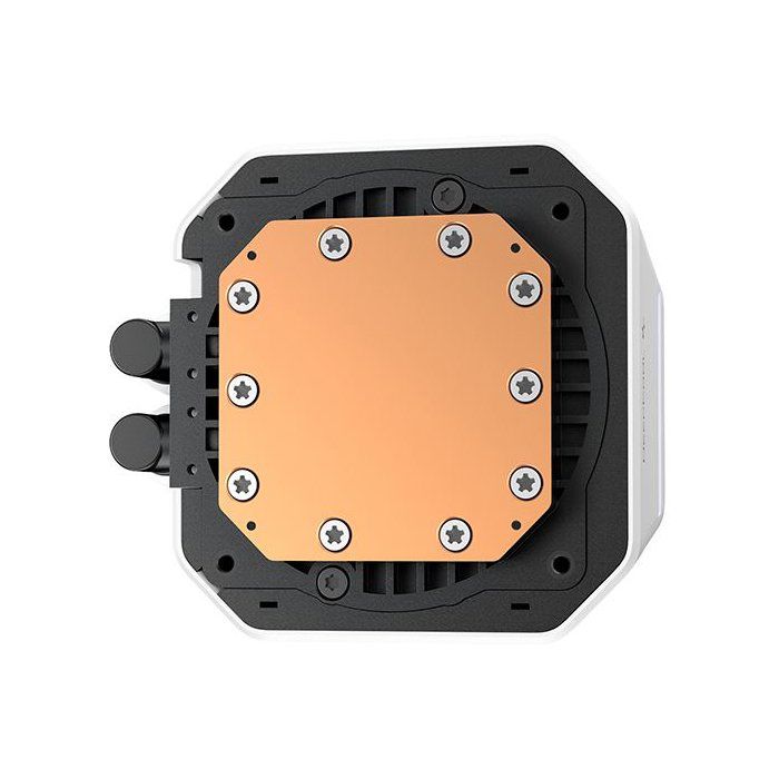 DEEPCOOL - R-LM240-WHDMMC-1 - Watercooling - 240mm AIO - Ecran IPS 2,4 pouces - Blanc - Pompe 6eme génération - 2500 a 3400 tr/min