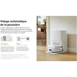 Aspirateur Robot Laveur - ROBOROCK - QRevo Plus - Puissance 7000 Pa - Serpillere extensible - avec Station Multifonction - Blanc