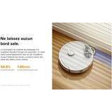 Aspirateur Robot Laveur - ROBOROCK - QRevo Plus - Puissance 7000 Pa - Serpillere extensible - avec Station Multifonction - Blanc