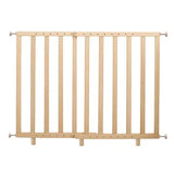Barriere de sécurité bébé - ROBA - Pour porte et escalier - De 62 a 105 cm - Bois naturel
