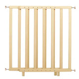 Barriere de sécurité bébé - ROBA - Pour porte et escalier - De 62 a 105 cm - Bois naturel
