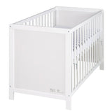 Lit bébé cododo 2-en-1 - 60 x 130 cm - ROBA - Blanc