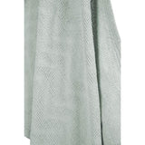 Couverture bébé - ROBA - LIL PLANET - 80 x 80 cm - Coton biologique - Pois éponge - Vert givré