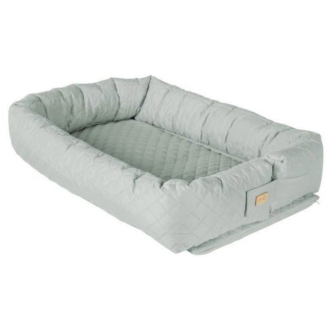 Nid d'ange 3-en-1 - ROBA - Lit de voyage, tour de lit ou matelas a langer - Vert givré