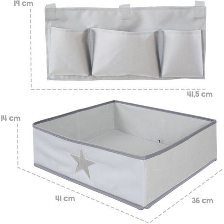 Chaise haute évolutive - ROBA - LIV UP - De 6 mois jusqu'a 70 kg - Set organisateur inclus - Bois naturel
