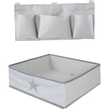 Chaise haute évolutive - ROBA - LIV UP - De 6 mois jusqu'a 70 kg - Set organisateur inclus - Blanc