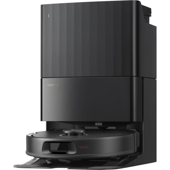 ROBOROCK QREVO 5AE - Aspirateur Robot Laveur avec Station - Puissance 12000 Pa - Serpillieres FlexiArm - Double Anti-emmelement