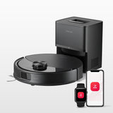 ROBOROCK Q10 VF+ - Aspirateur Robot Laveur avec Station de Vidage Automatique - Puissance 10000 Pa - Autonomie 150 min