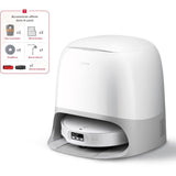 Aspirateur Robot Laveur - Roborock Qrevo Curv 2 ProX - Autonomie 180 min - 25 000 Pa - Navigation LiDAR - Collecteur 470 ml