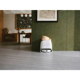 Aspirateur Robot Laveur - Roborock Qrevo Curv 2 ProX - Autonomie 180 min - 25 000 Pa - Navigation LiDAR - Collecteur 470 ml