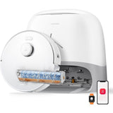 ROBOROCK Qrevo Curv 2 FlowX - Aspirateur Robot Laveur - 20.000 Pa -  Nettoyage SpiraFlow - Double Anti-Enchevetrement