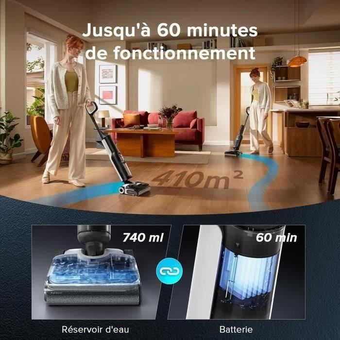 ROBOROCK F25 ACE - Aspirateur Laveur sans Fil - 20 000 Pa - Tout-en-Un pour sols durs - Zéro enchevetrement - Séchage Rapide a 90 °C