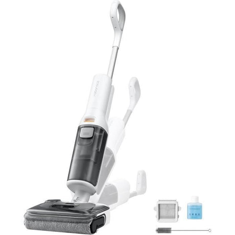 ROBOROCK F25 RT - Aspirateur Balai Laveur - 20000 Pa - Lavage a Chaud a 90 °C - Nettoyage Deux Bords - Auto-Nettoyage