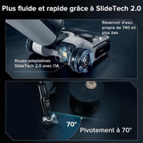 ROBOROCK F25 ACE COMBO - Aspirateur Laveur sans Fil 5-en-1 - Puissance 20 kPa - Lavage a Chaud a 90 °C - Auto-Nettoyage Automatique