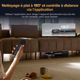 ROBOROCK F25 ULTRA - Aspirateur Balai Laveur - Nettoyage vapeur a 180 °C - 22000 Pa - Rouleau anti-enchevetrement