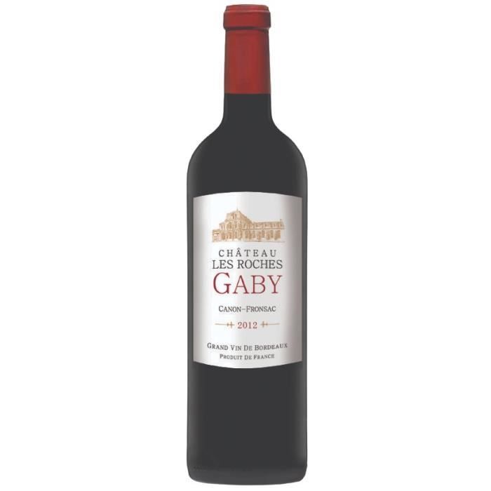 Château Les Roches Gaby 2012 Canon-Fronsac - Vin rouge de Bordeaux