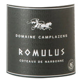 Domaine de Camplazens Romulus 2024 Côteaux de Narbonne - Vin rouge de Languedoc