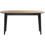 Table a manger - Ronin - Chene - Ovale - En MDF - Contemporain - 8 personnes - 160 x 77 x 90 cm - Trendteam