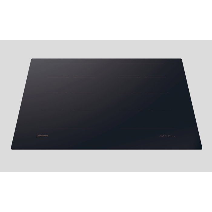Plaque de cuisson induction ROSIERES RIFS744SCA - Double full zone - 4 foyers - 7400 W - L 70 cm