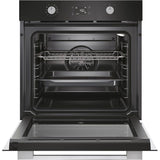 Four encastrable - Pyrolyse + Hydrolyse - ROSIERES - RO6 T3B3EYTB - Noir - Porte froide - 78L - Vapeur Easy Steam