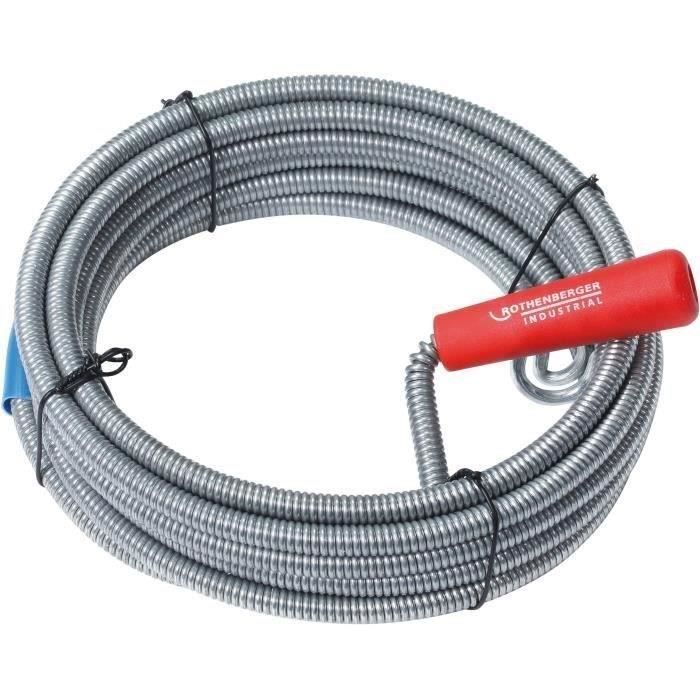 Déboucheur tete d'accrochage - ROTHENBERGER - Flexible - Ř9 mm - L5 m