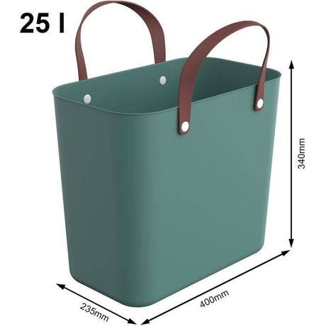 Cabas - Mpets - ALBULA 25L - Vert de gui - 100% Recyclable - 40 kg de charge
